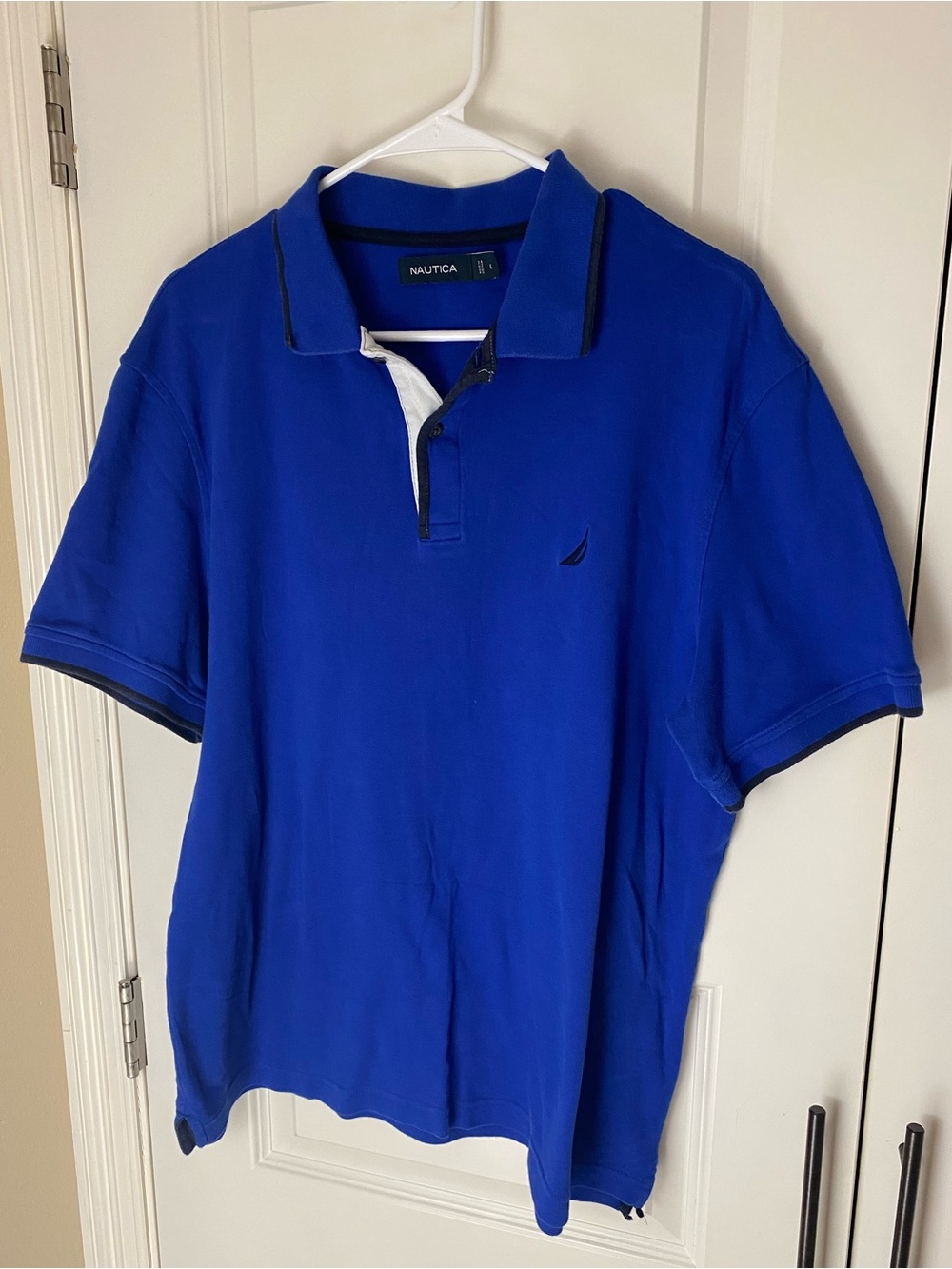 Nautica Men’s Royal Blue Polo Shirt - Size L
